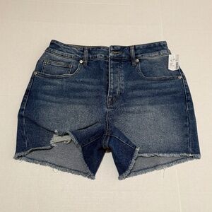 Maurices High Rise Denim Shorts size 8